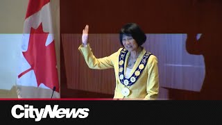 Mayor Olivia Chow sees approval ratings rise for oneyear anniversary [upl. by Yentrac555]