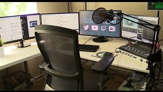 Twitch Streaming Room Tour [upl. by Reffotsirk]