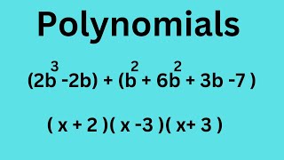 Adding and Multiplying Polynomials  Algebra 2 [upl. by Okemak365]