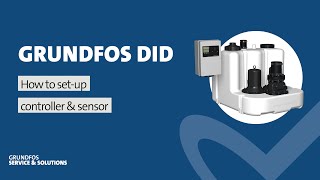 Grundfos DID  how to setup controller amp sensor [upl. by Eerihs]