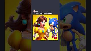 Karen Princess Daisy Left Her Daughter Amy At the Hospital mario sonic meme [upl. by Goldman]