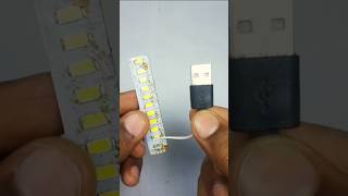 LED lights  USB light  diy Electronic experiment foryou diyproject electronic [upl. by Eladroc]