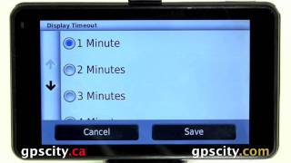 Garmin Nuvi 3490LMT amp 3450LM Display Menu Settings [upl. by Stanton]