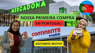 NOSSA PRIMEIRA COMPRA EM PORTUGAL 2024 [upl. by Vale]