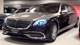 2020 Mercedes Maybach S650 Pullman Limited 1 of 2  V12 Full Review Interior Exterior Security [upl. by Nillek]