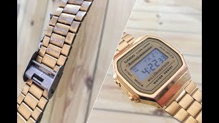 Casio Gold Watch A168WG after 3 Years of Use  Wear and Tear HD [upl. by Raul770]