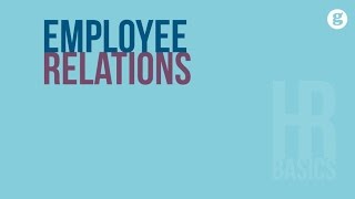 HR Basics Employee Relations [upl. by Jennee207]