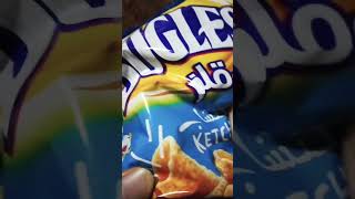 Eating Buggles chips so crunchy shortsvideo youtubeshorts viral [upl. by Arimaj]