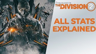 The Division 2 ALL STATS EXPLAINED [upl. by Hollah]