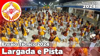 Tom Maior 2024  Largada e Pista  Ensaio Técnico  Samba ao vivo  ETSP24 [upl. by Nessim288]