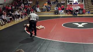 Minooka vs Yorkville 145lbs [upl. by Nnayrrehs]