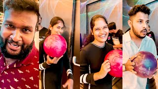 Bowling Challenge ⚽️ MachaanzVlog librazhar 😂 Funny Video shorts short [upl. by Mima]