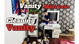 CLEANING MY VANITY AFTER SO LONG Mini tour Maimoona shah vlogs Sunsilk SunsilkPink sunsilkblack [upl. by Cheney]