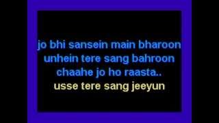 Dil Ibaadat Kar Raha Hai  karaoke by sameer gehani [upl. by Esereht]