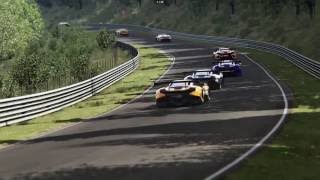 Assetto Corsa beta  Fmod 10812 internal testing WIP  AI cars [upl. by Eizeerb]