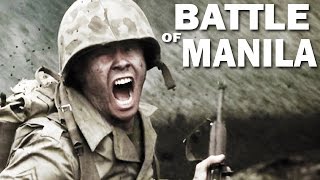 Battle of Manila  1945  Liberation of the Philippines by the US Army  Documentary [upl. by Sykes870]