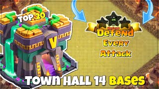 New Best Th14 Base 2024 With Copy Link 2024  Town Hall 14 Th12 War Base Design  Clash Of Clans [upl. by Fanchan744]