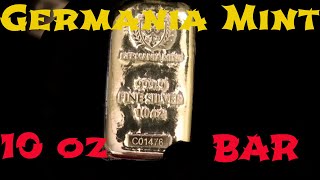 Discover the Germania Mint 10 oz Bar A MustHave for Silver Coin Collectors silverstacking silver [upl. by Heater222]