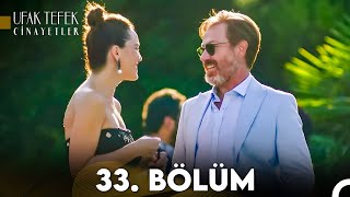 Ufak Tefek Cinayetler 33 Bölüm FULL HD [upl. by Lanni]