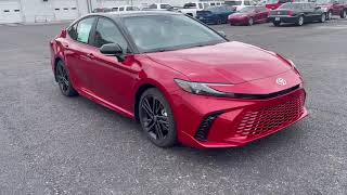 2025 Toyota Camry XSE in Suoersonic Red Dual Panoramic Sunroof [upl. by Treble]