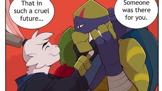 Alone  ROTTMNT Comic Dub [upl. by Ilagam291]