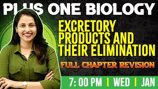 Plus One Biology  Excretory Products and Their Elimination  Chapter 16  Full Chapter Exam Winner [upl. by Creighton]