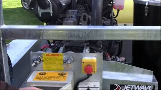 Jetwave Diesel Driven Hot Water Pressure Wash [upl. by Yhcir]