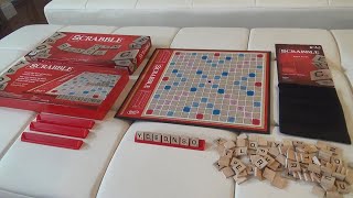 SCRABBLE BOARD GAME UNBOXING CLOSE UP LOOK AND HOW TO PLAY BOARD GAMES REVIEW CUSTOMER REVIEWS [upl. by Rockel]