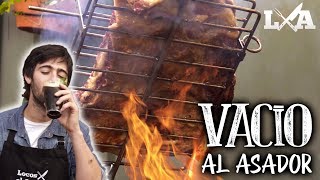 Vacío al Asador acompañado por el Fernet Perfecto  Receta de Locos X el Asado [upl. by Lotti]