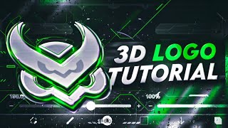 How to make 3d Logo Tutorial in androidios easy  ibispaintx X Toturial anime ibispaintx [upl. by Linkoski]