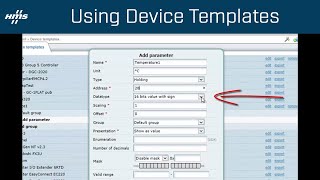 Using Device Templates in Netbiter Argos [upl. by Gillie]