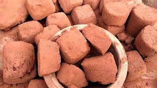 ASMR SOFTEST CRISPY CRUNCH 🤤 RED DIRT SAND CLAY POT DRY CRUMBLING ON FLOOR SATISFYING SOUNDS [upl. by Nwahsyt]