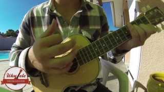 Fly me to the moon  Ukulele tutorial  Frank Sinatra [upl. by Vinni422]