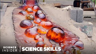 How Far Volcanologists Go To Test Lava  Science Skills [upl. by Oleic]