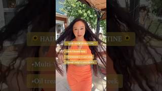 🌻 Hair Growth Routine 🌻 hairgrowthtips [upl. by Nodnarb]