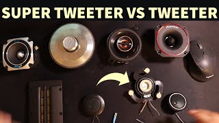 Super tweeter vs Tweeters Best tweeter test [upl. by Eyahc131]