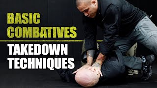 Takedown Techniques  Basic Combatives with Iron Infidel [upl. by Hyps403]