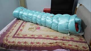 roll 2 layers of blanket into a bolster [upl. by Rebmak35]