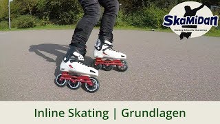 Inlineskaten lernen für Anfänger  How To Inline Skating For Beginners  Inline Basics 01 [upl. by Chipman]