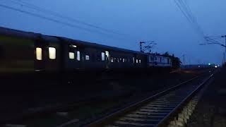 Bondamunda WAP7 hauling Coromandel SF Express [upl. by Acimat]