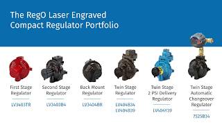 REGO PRODUCTS LASER ENGRAVED REGULATORS [upl. by Atteuqahs]