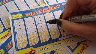 Euromillions Gewinnzahlen vom Dienstag 3112015 sind gezogen [upl. by Reehsab]