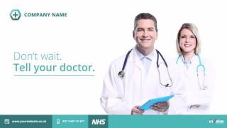 Example Digital Signage  Medical [upl. by Hild]