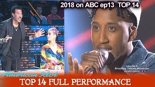 Dennis Lorenzo sings “In My Blood” HE BREAKS THRU THE CEILINGS American Idol 2018 Top 14 [upl. by Aihpled]