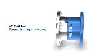 Voith SafeSet torque limiting couplings with features that make it the EZi choice EN [upl. by Aihtennek]