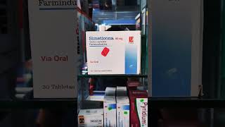 SIMETICONA PARA QUE SIRVE farmacologia salud medicina shortvideo viral tuinformefarmacéuticojf [upl. by Lexy]