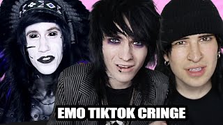 Try Not To Cringe EMO TIKTOKS [upl. by Artima]