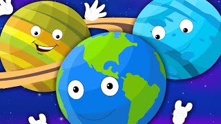 Nursery Rhymes From Oh My Genius  Planets Song For Children  Nursery Rhymes With Lyrics For Kids [upl. by Estas]