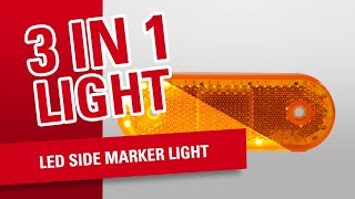 LED side marker lightmarker light – flash pattern [upl. by Ttennaj]