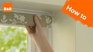 How to put up a roller blind [upl. by Wack]